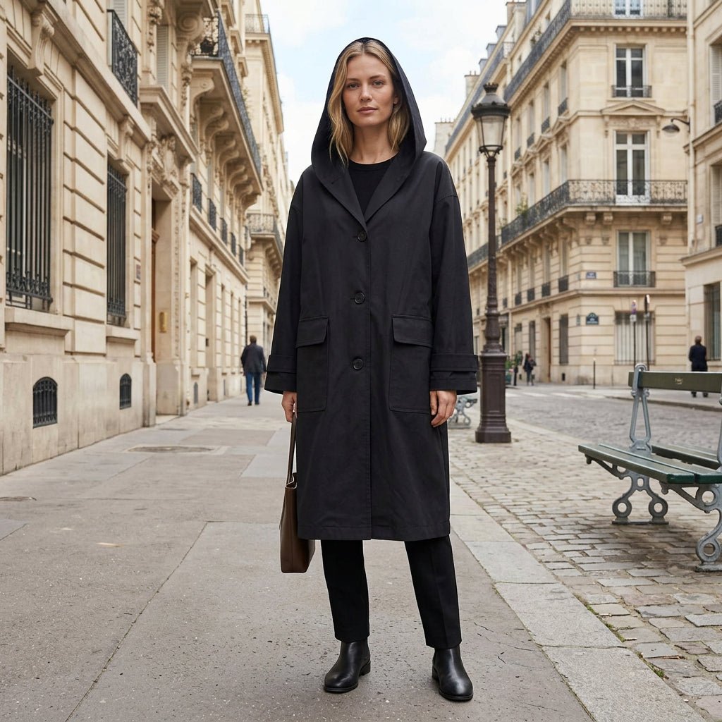 Refined Trench Style Coat