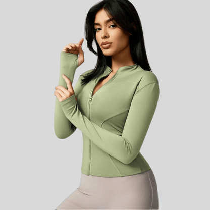 Slim Breathable Full Zip Jacket