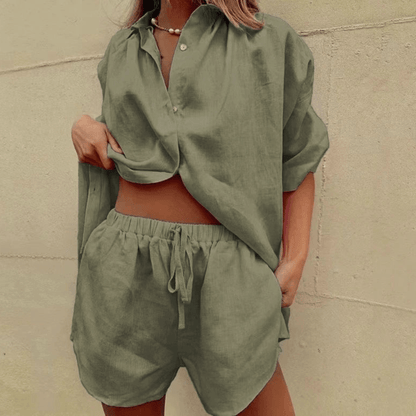 Polished Relaxed Two Piece Set