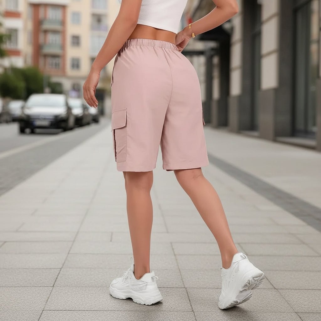Cargo-Shorts mit Kordelzug