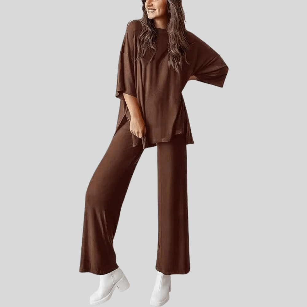 Cozy Two Piece Set Pockets