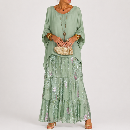 Flowing Elegant Maxi Dress