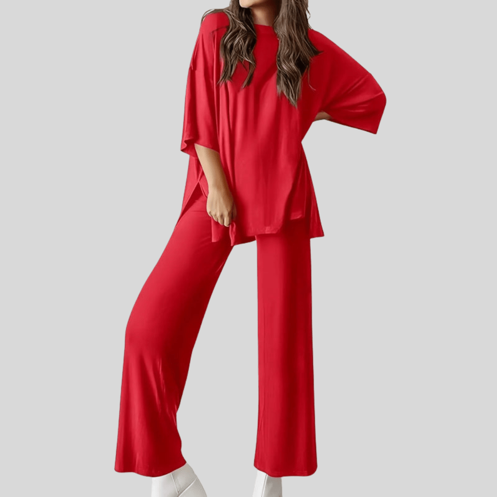 Cozy Two Piece Set Pockets
