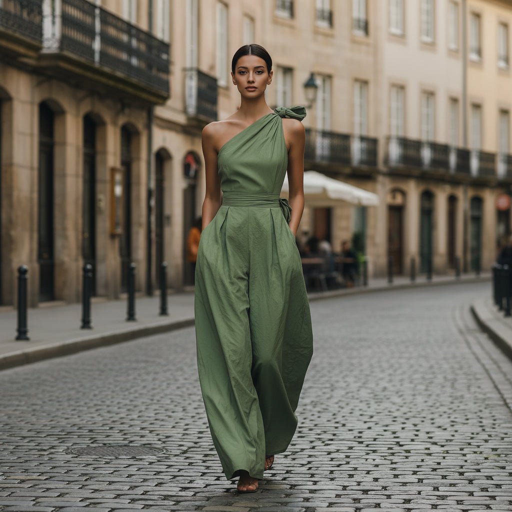 Tie Dye Wide Leg Jumpsuits