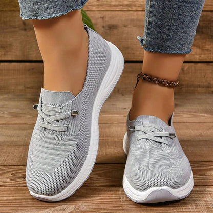 Gepolsterte Mesh Sneakers Slipper