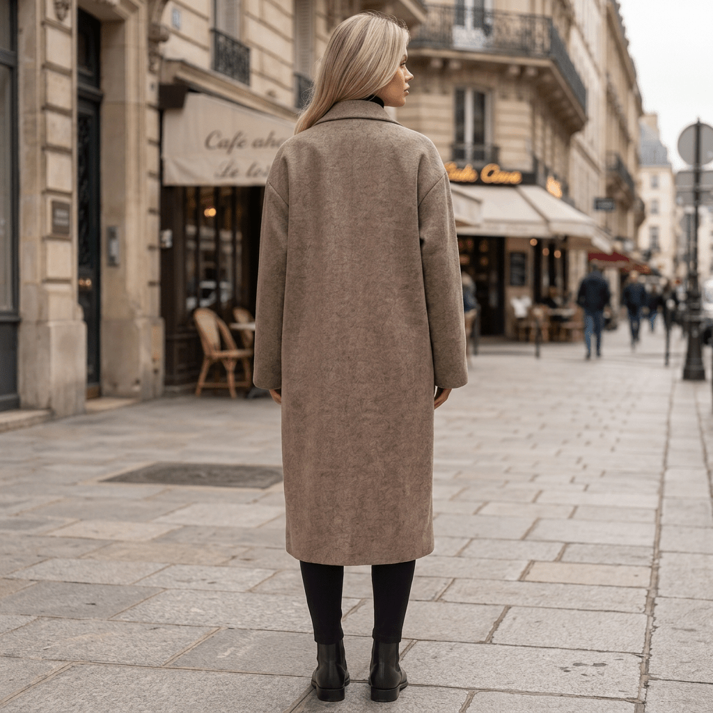 Classic Double-Breasted Trench Coat