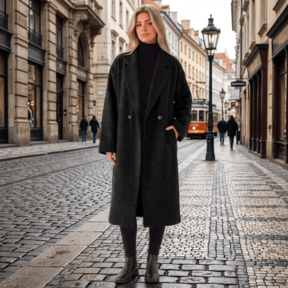 Classic Double-Breasted Trench Coat