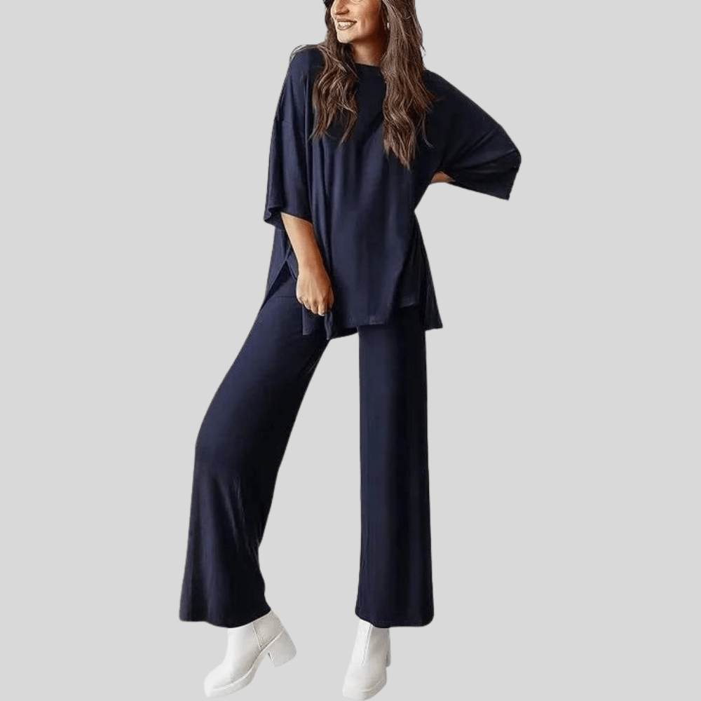 Cozy Two Piece Set Pockets