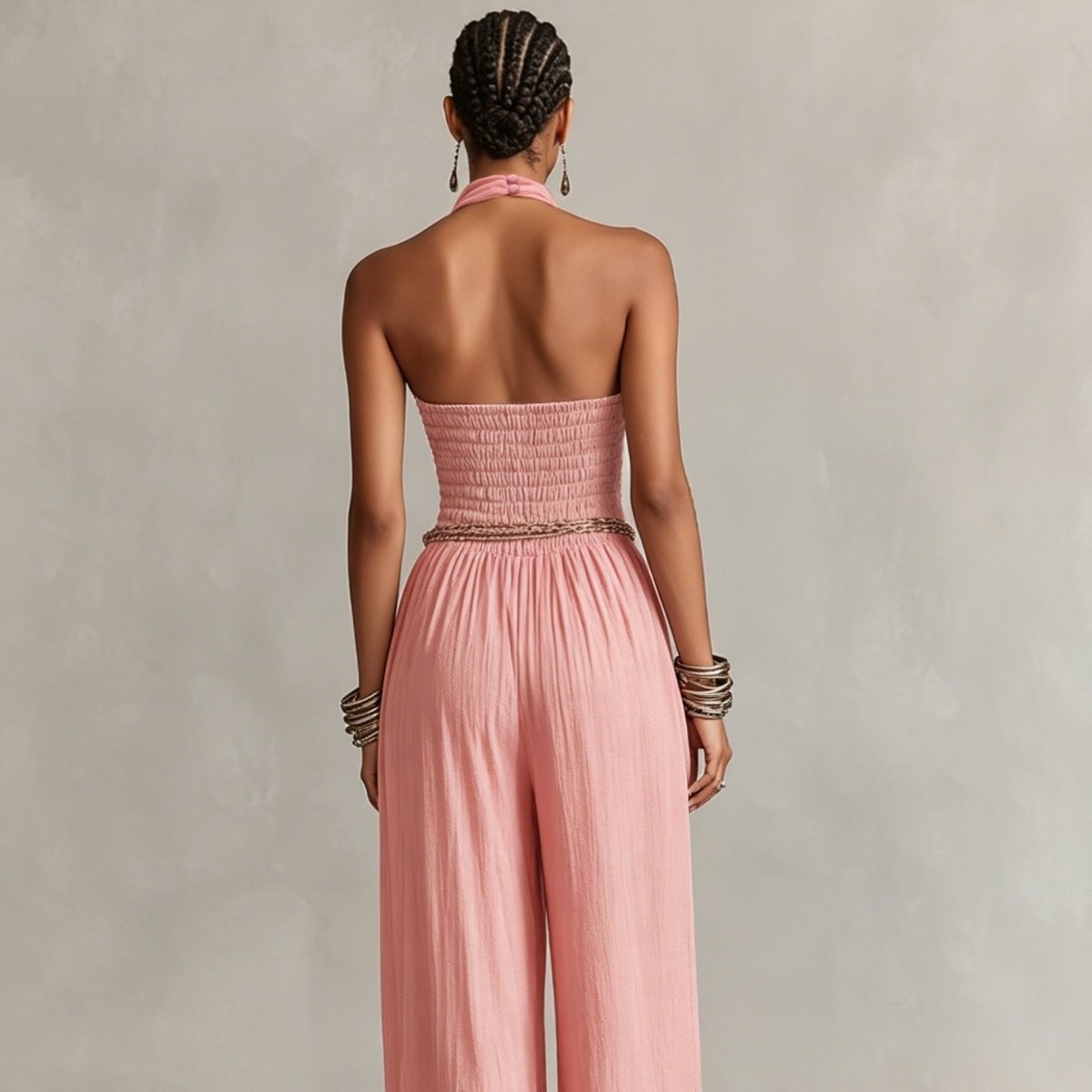 Sleeveless Evening Casual Jumpsuits