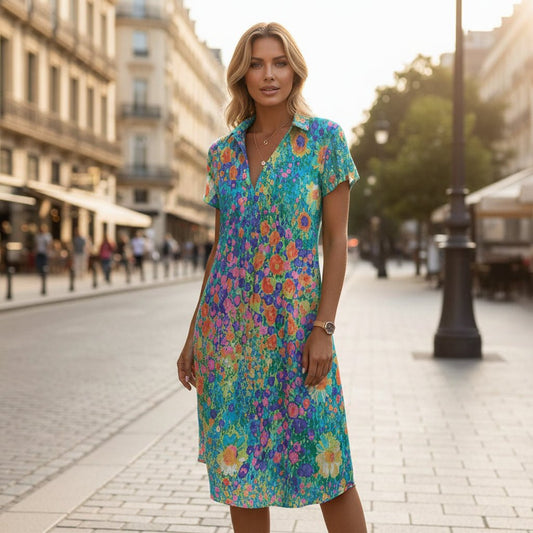 Flowy Midi Dress