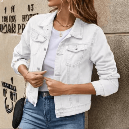 Rosy Denim Jacket Button Down