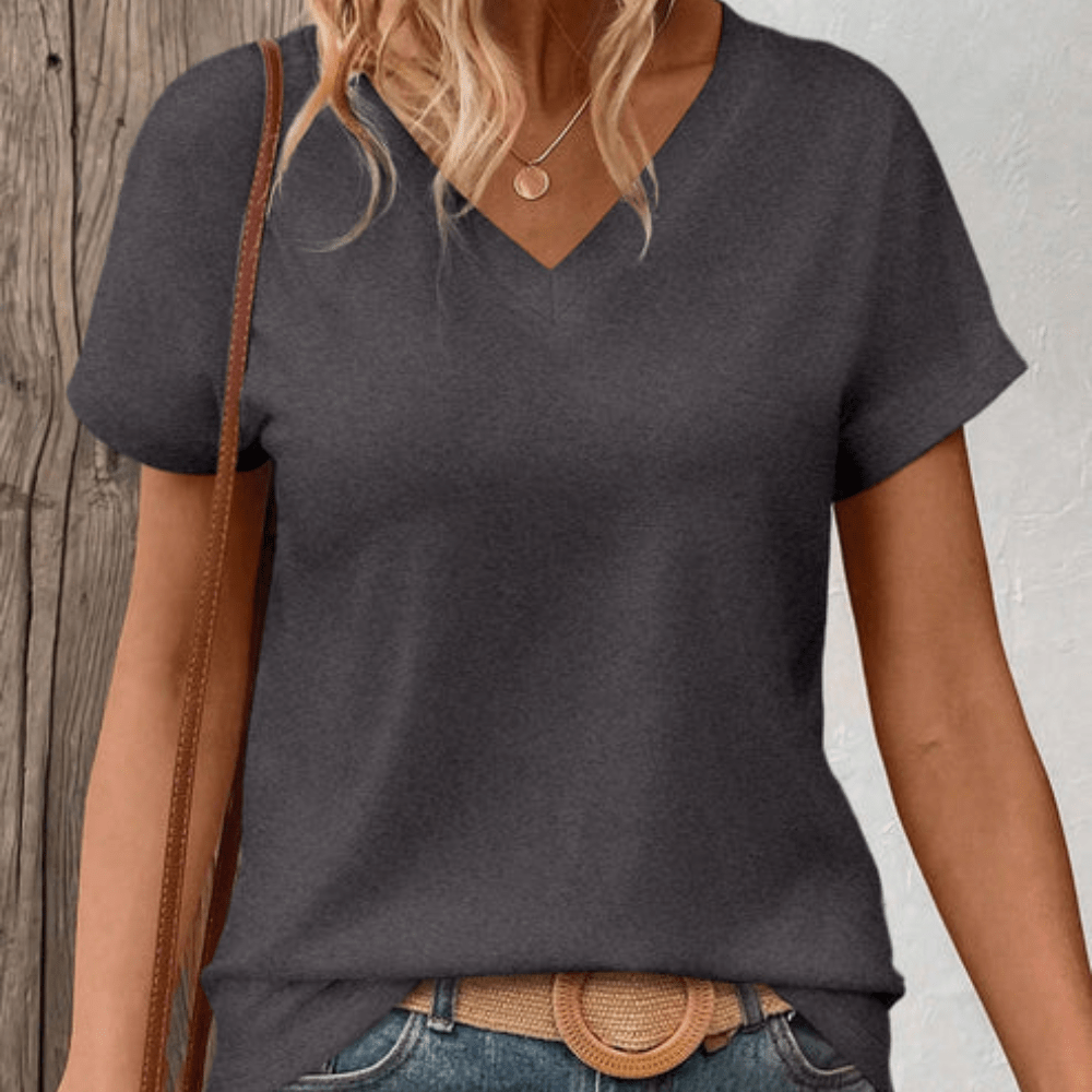 Cozy Everyday V Neck T Shirt