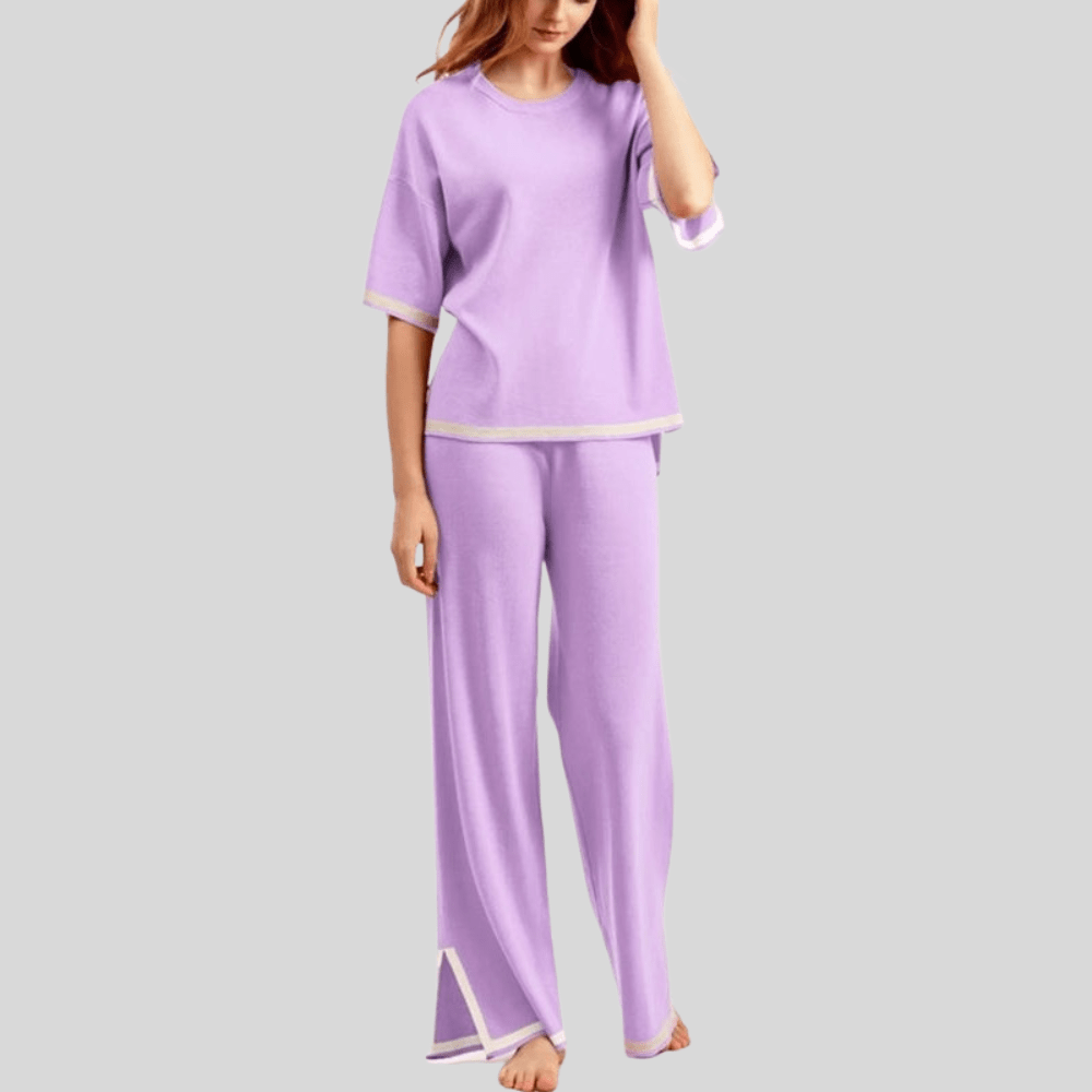 Chic Knit Wide Leg Set