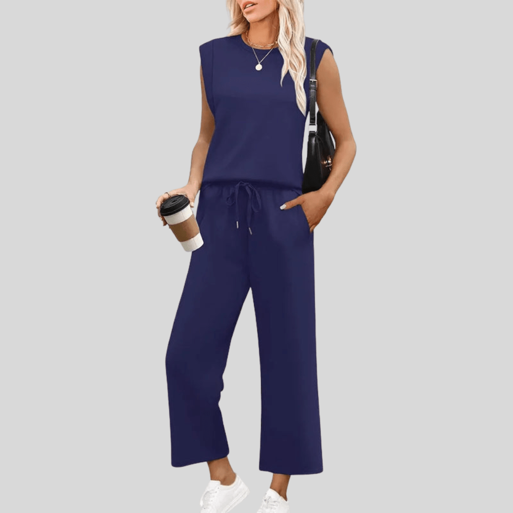 Cozy Sleeveless Lounge Set