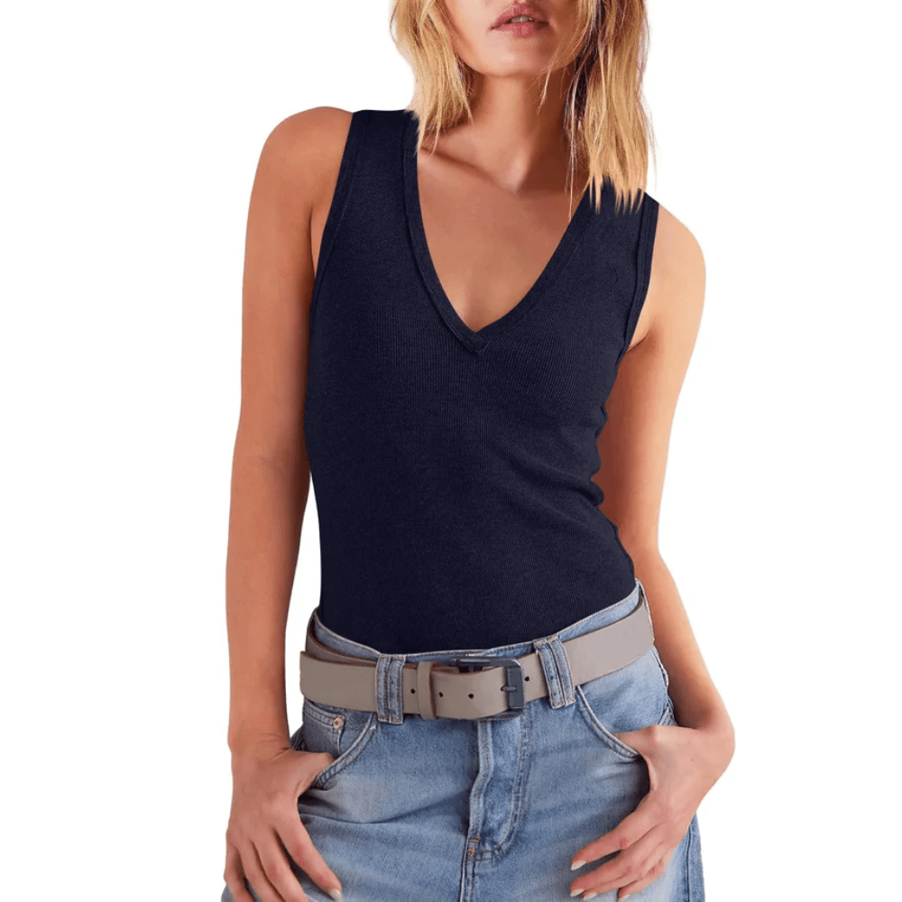 Ribbed Knit Tank Top