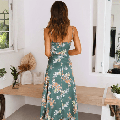 Romantic Floral Maxi Dress