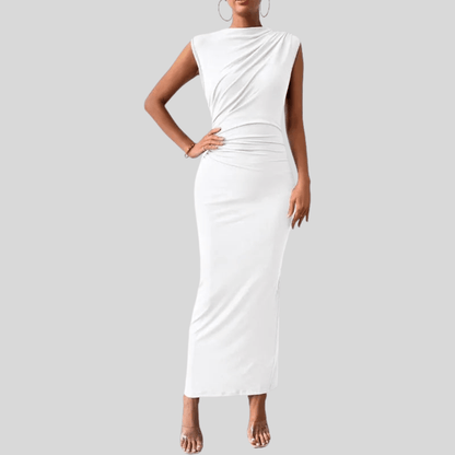 Chic Ruched Bodycon Dress