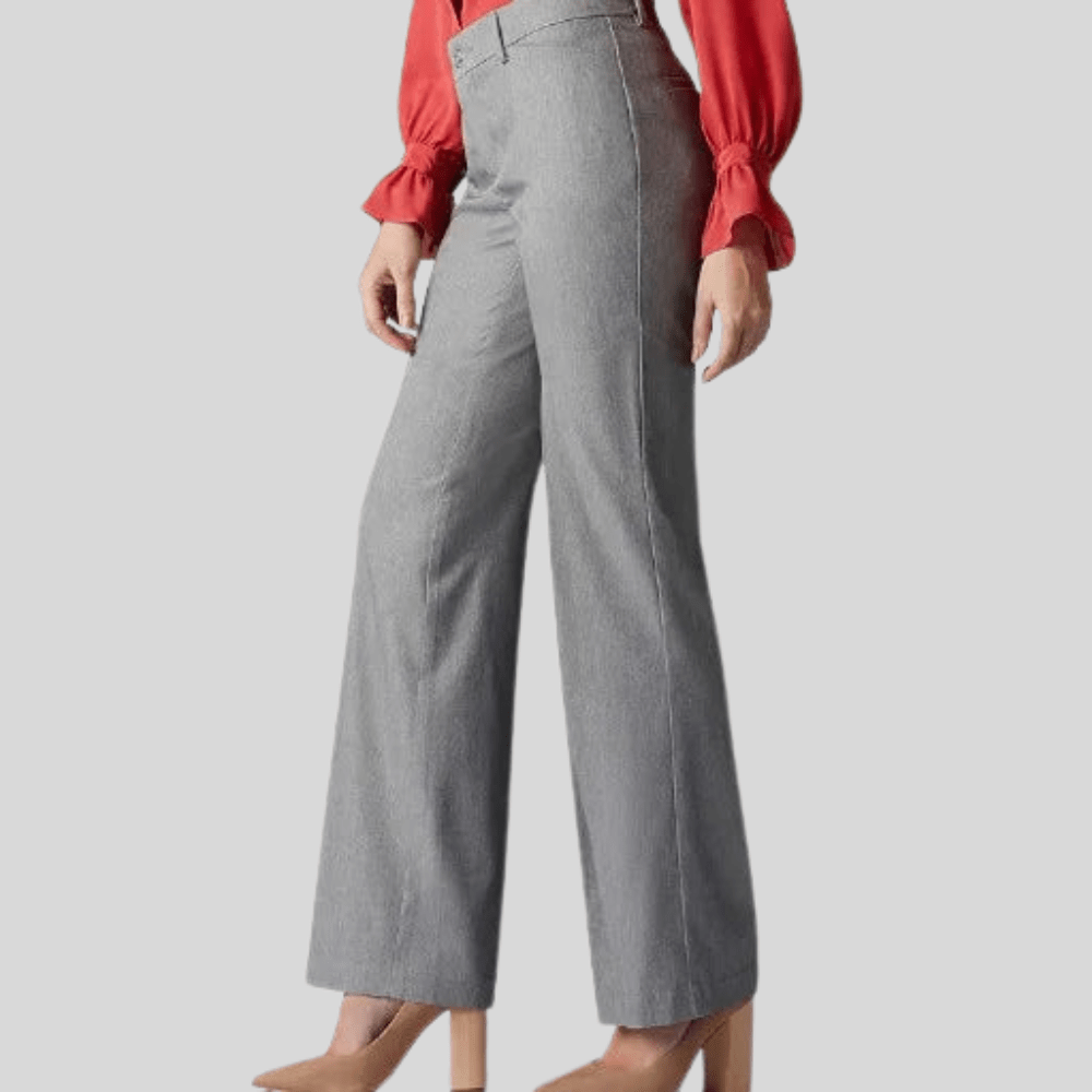 Polished Stretch Trousers