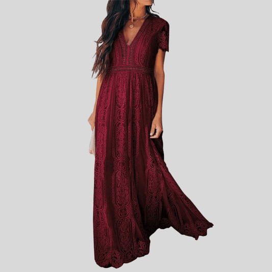 Romantic Lace Maxi Dress