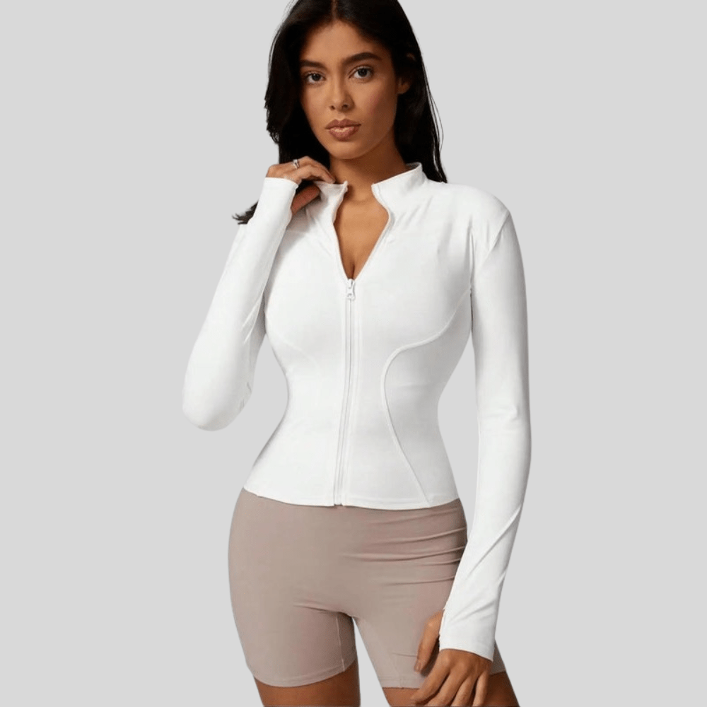 Slim Breathable Full Zip Jacket