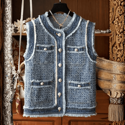Vintage Lightweight Denim Vest