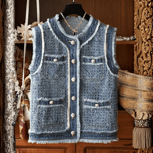 Vintage Lightweight Denim Vest