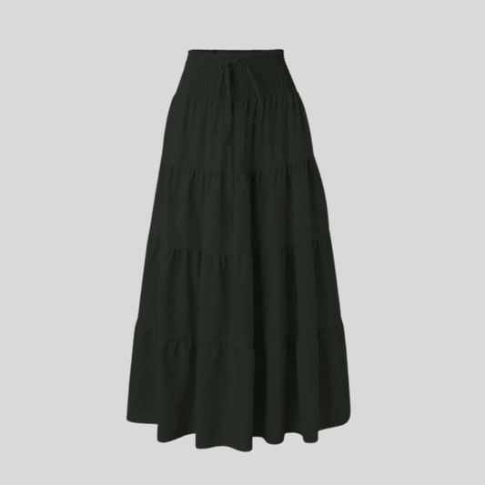 Boho Tiered Maxi Skirt
