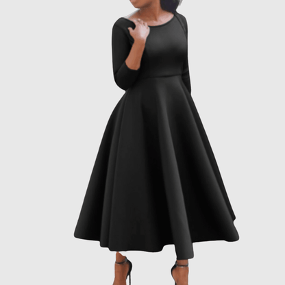 Timeless Midi Dress Open Back