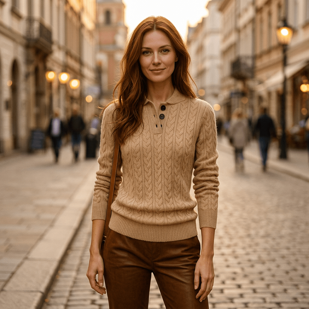 Button-Up Sweater