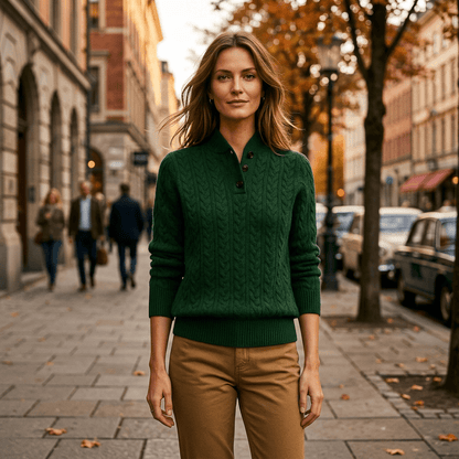 Button-Up Sweater