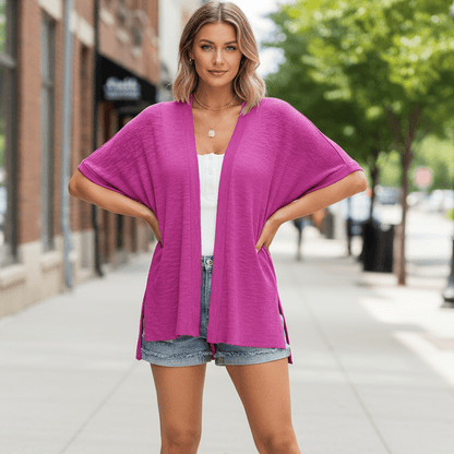 Short Sleeve Casual Parka