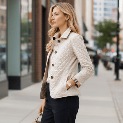Quilted Collar Parka