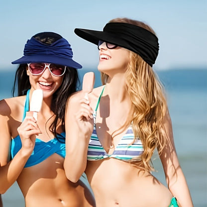Wide Brim Sun Visor Hat