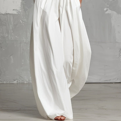 Backless Belted Tank Jumpsuits