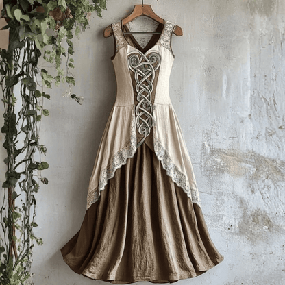 Bold Celtic Knot Tank Dress