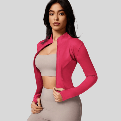 Slim Breathable Full Zip Jacket
