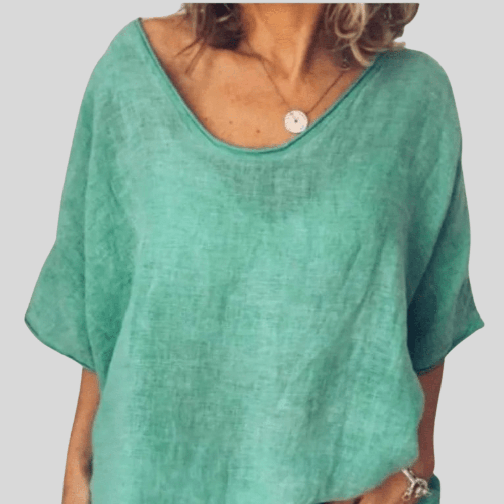 Casual Round Neck Short Sleeve T-Shirt