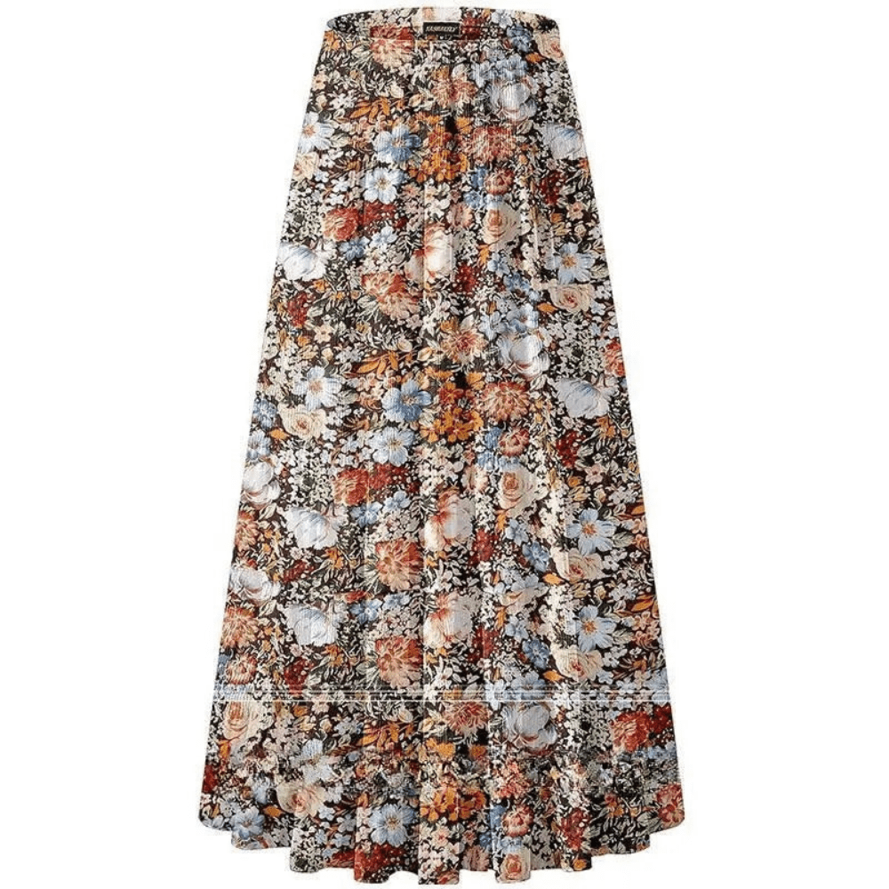 Flowing High Waist Maxi Skirt