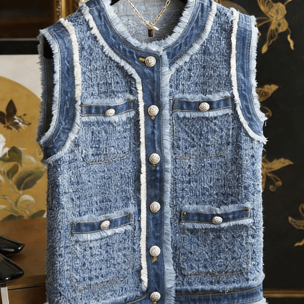 Vintage Lightweight Denim Vest
