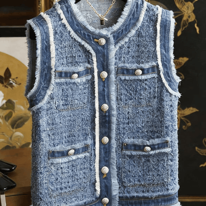 Vintage Lightweight Denim Vest