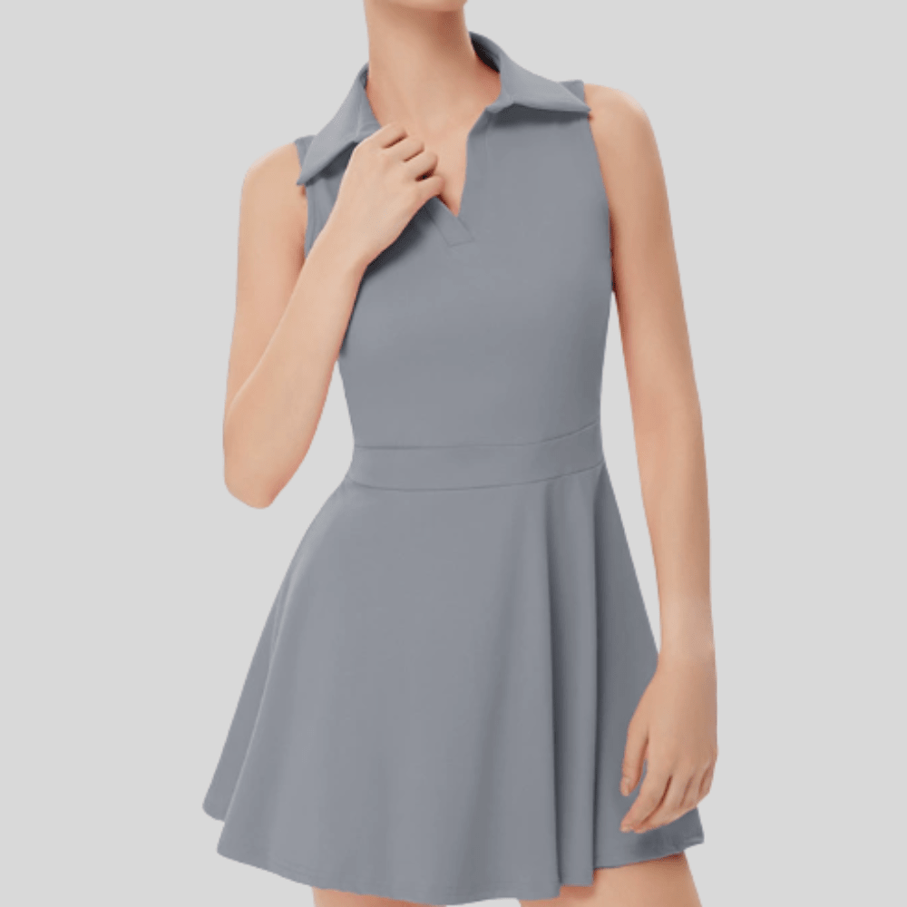 Sporty Knit Mini Dress