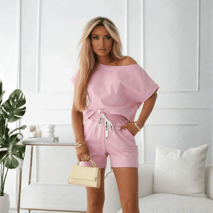 Chic Lounge Set Open Back