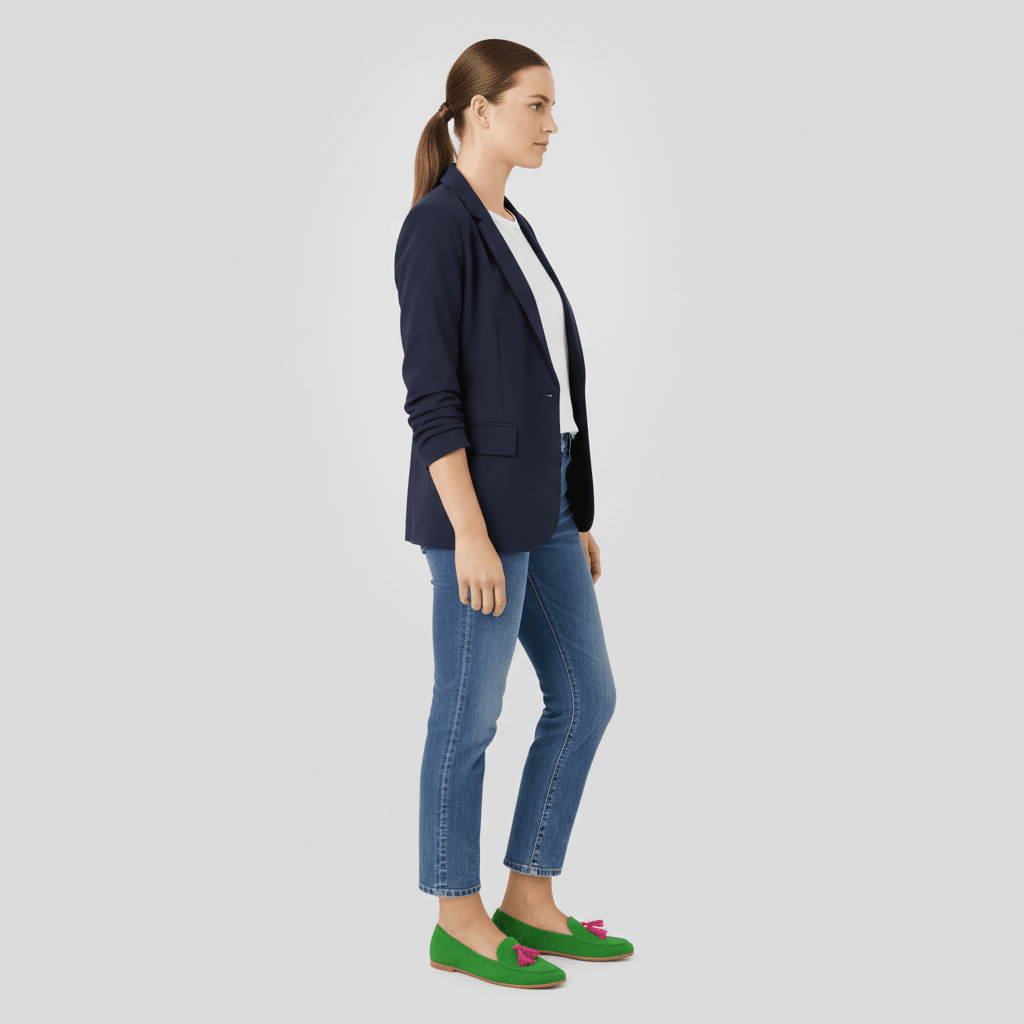 Mutige Lederquasten Loafers