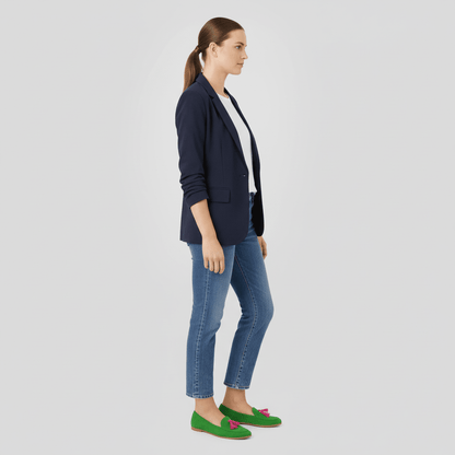 Mutige Lederquasten Loafers