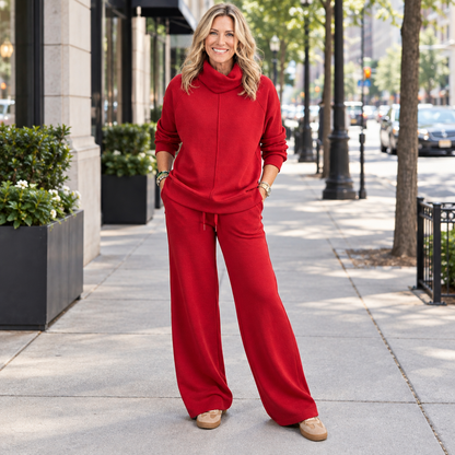 Modern Two-Piece Set for Effortless Commuter Style