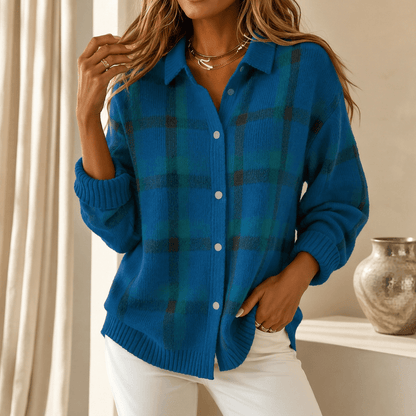 Remi | Jersey retro a rayas de corte holgado para mujer