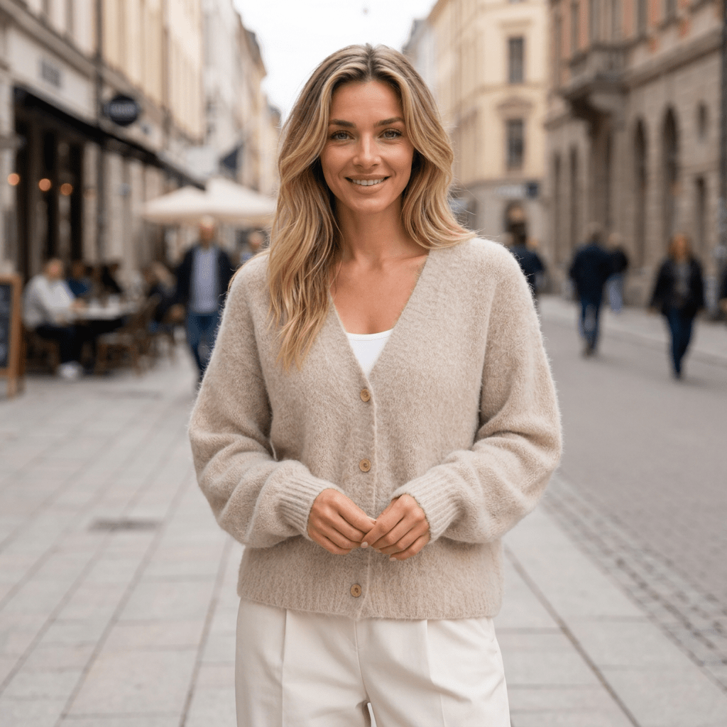 Flattering V-Neck Cardigan
