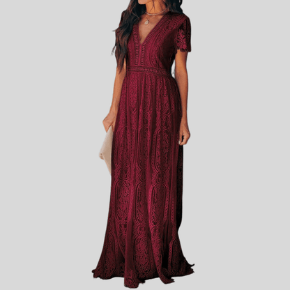 Romantic Lace Maxi Dress