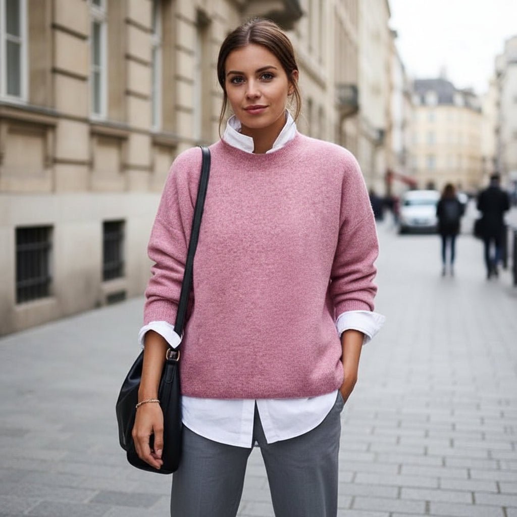 Long Sleeve Pullover Knitted Sweater