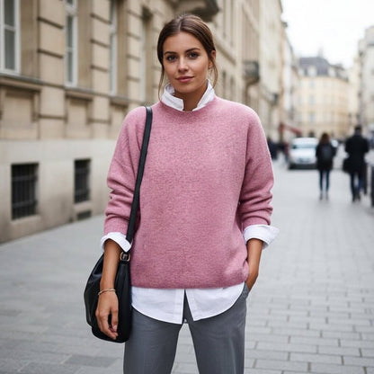 Long Sleeve Pullover Knitted Sweater